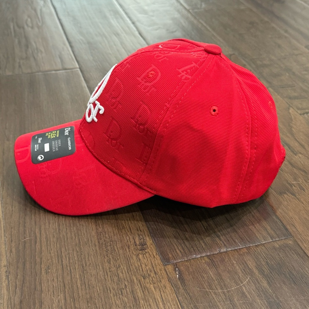 Dior Red Baseball Cap - Picture 2 of 6